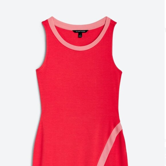 NWOT 41 Hawthorn Brigitte Knit Dress Small (red/pink) - Picture 2 of 9